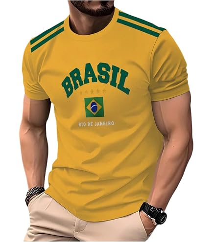 Brazil Futebol Jersey - Brasil Football National Soccer Unisex